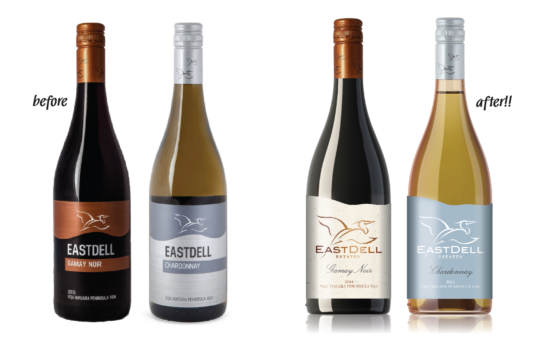 EastDell Estates - Logo and Packaging Refresh