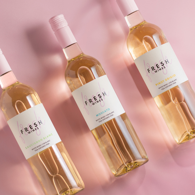 FRESH Wines - Branding and Label Redesign