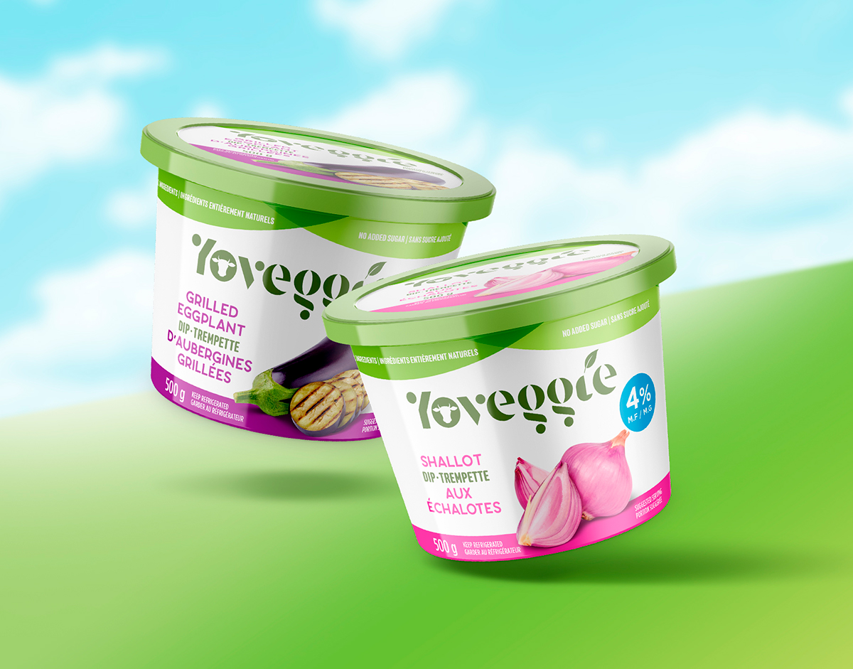 Yo Veggie Dips - Packaging Design