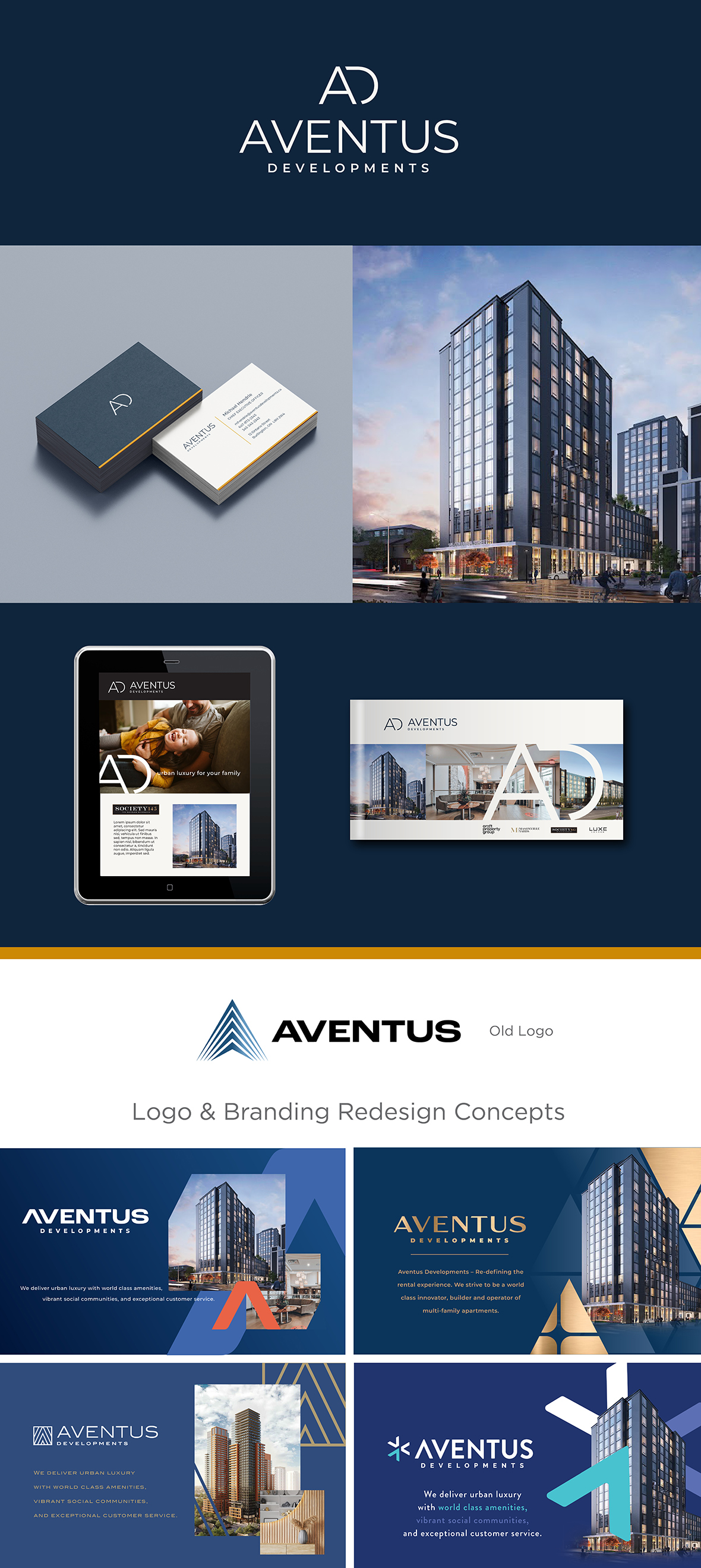 Aventus Developments - Branding